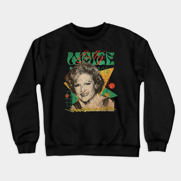 VINATGE POP RETRO -Betty White- STYLE 70S Crewneck Sweatshirt by gundalaheros